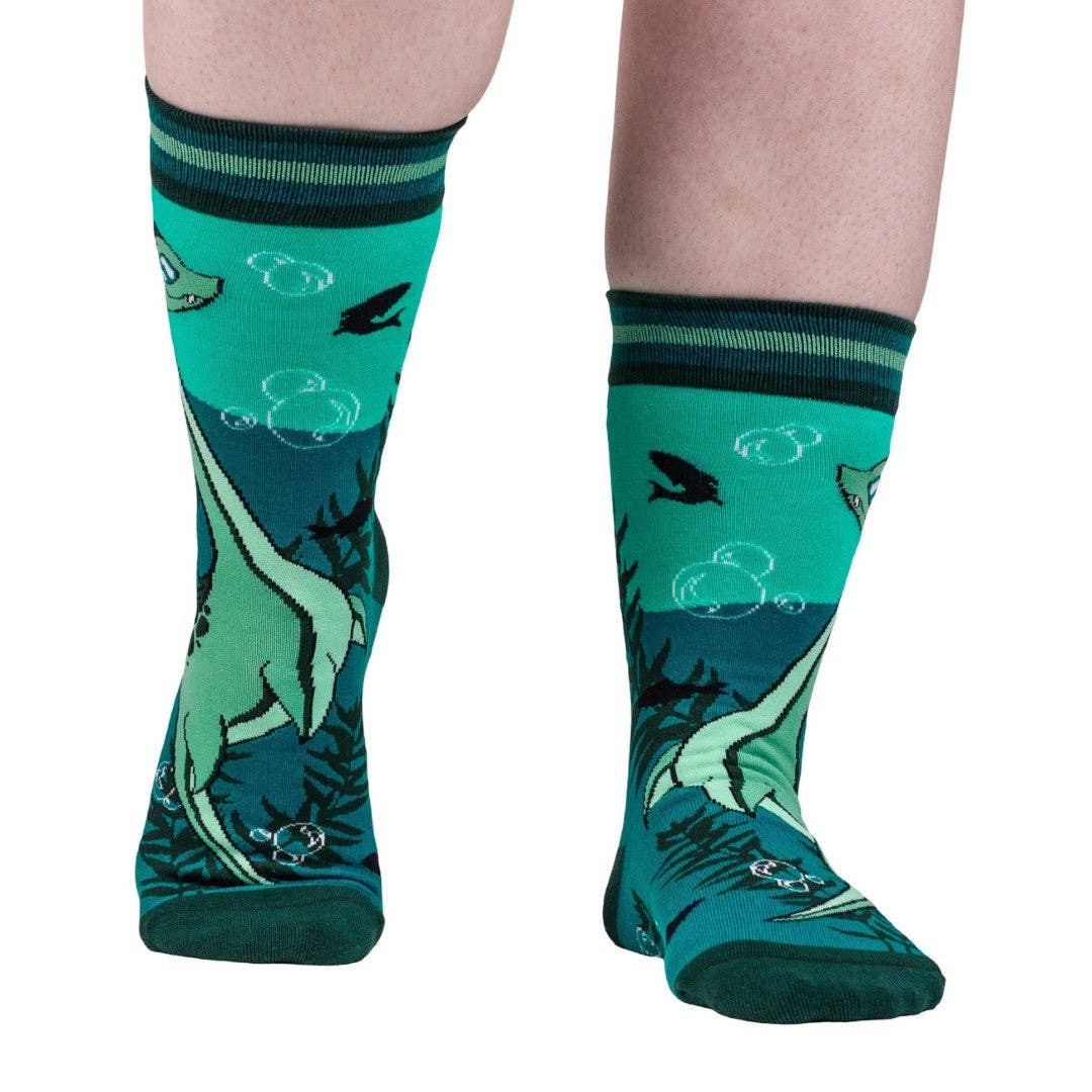 Cute Nessie Crew Socks
