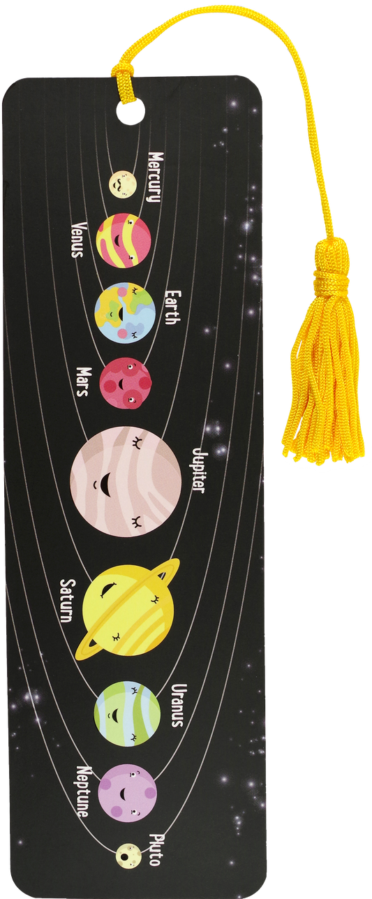 Solar System Children's Bookmark