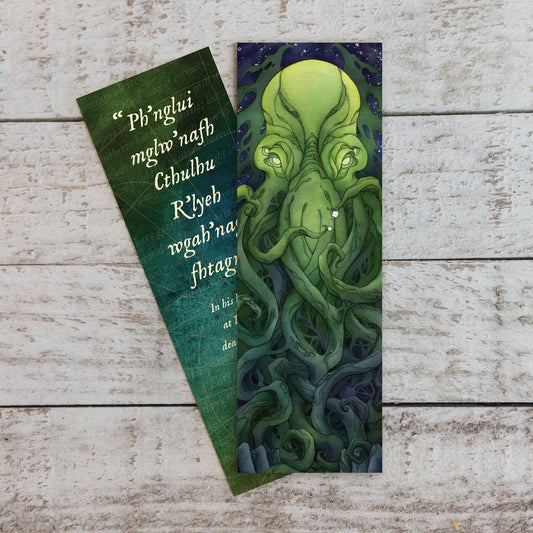 Call of Cthulhu - Watercolor Bookmark