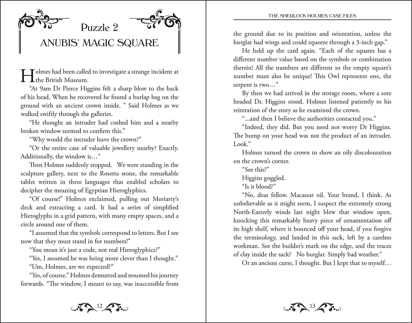 Sherlock Holmes Puzzle Book & Card Deck