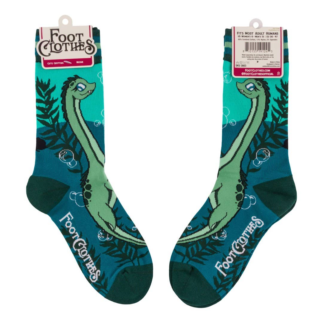 Cute Nessie Crew Socks