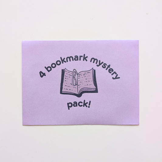 4 Bookmark Mystery Pack