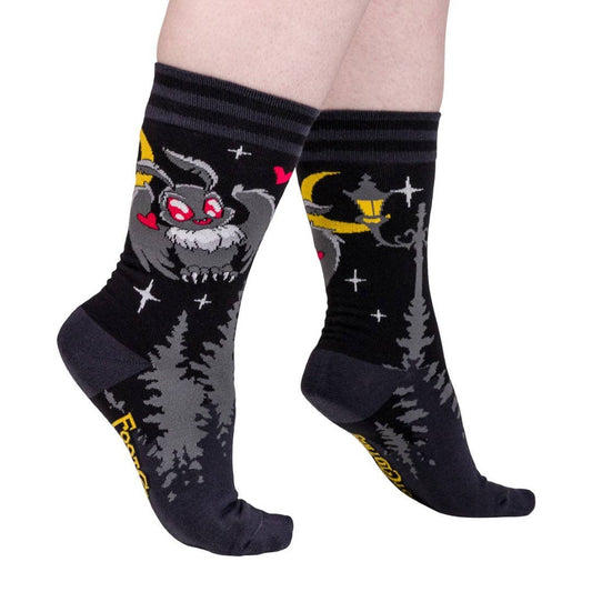 Cute Mothman Crew Socks