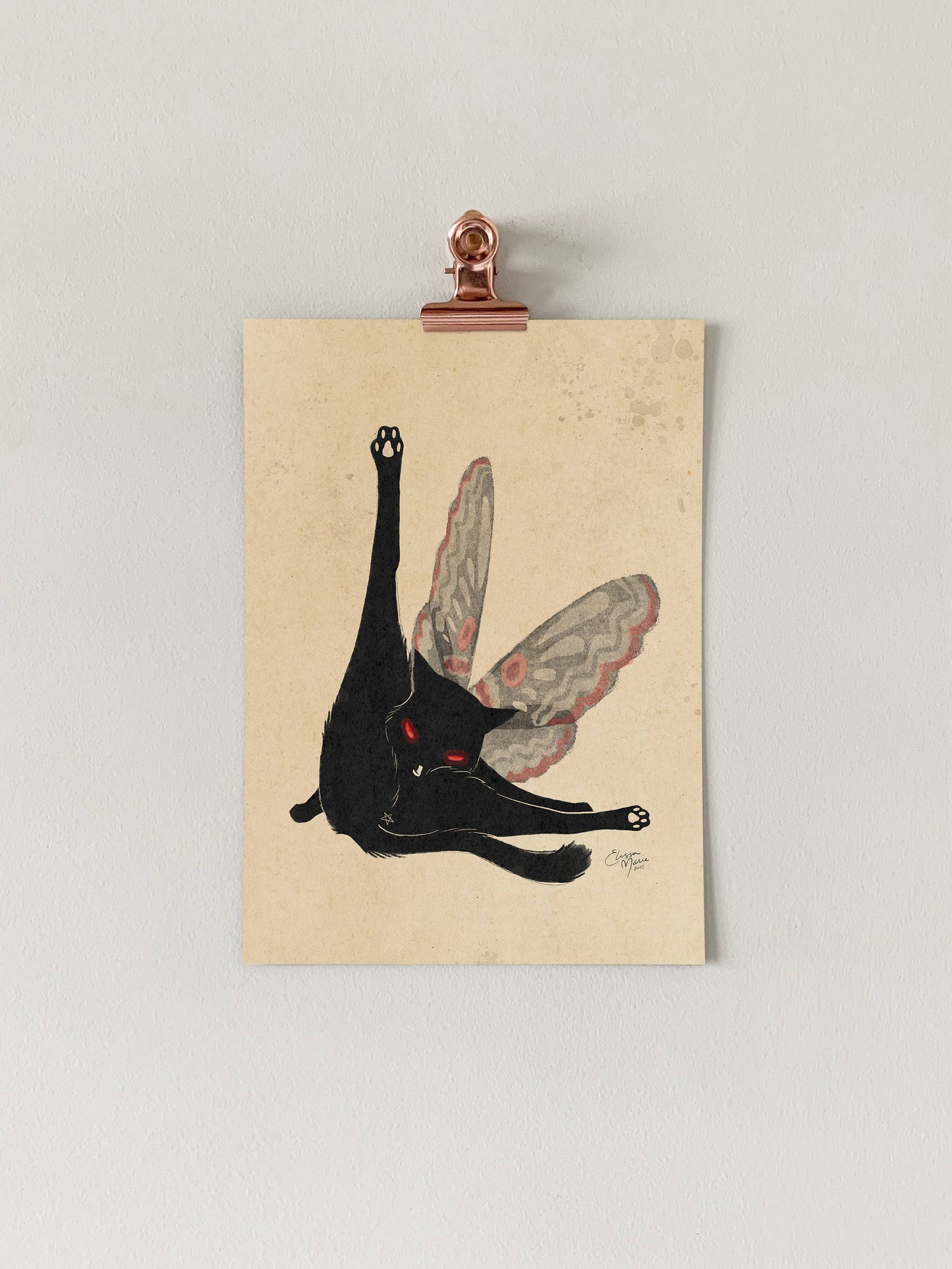 Meowthman: Cleansing Ritual Art Print 5x7