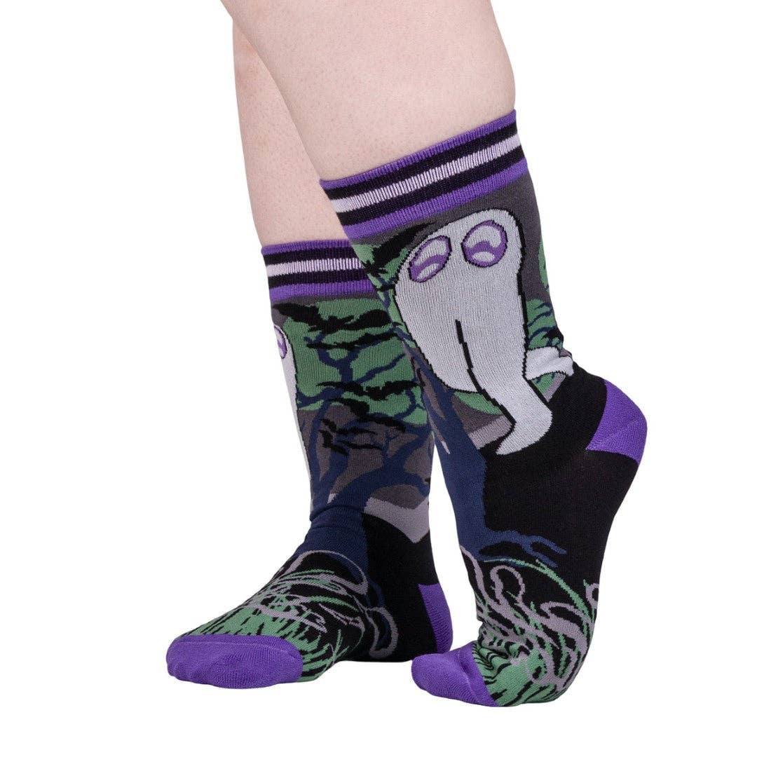 Cute Fresno Nightcrawler Crew Socks