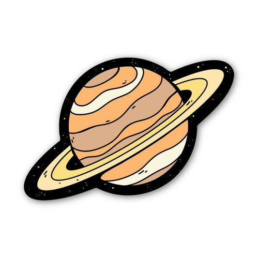 Saturn Planet Sticker