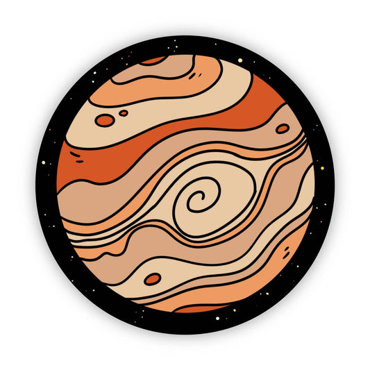 Jupiter Planet Sticker