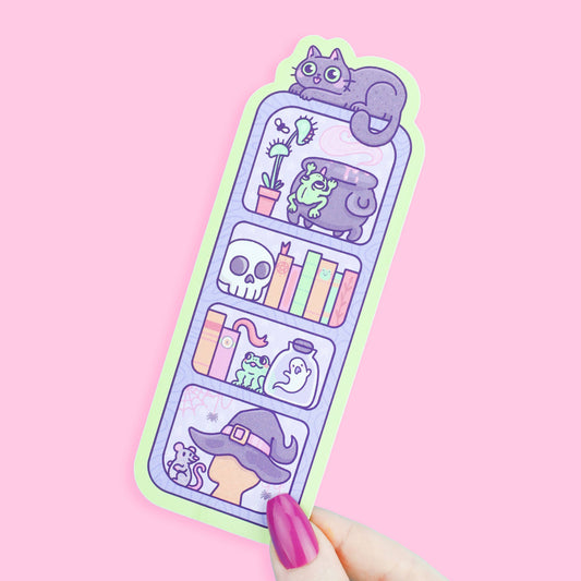 Witchy Bookshelf Bookmark