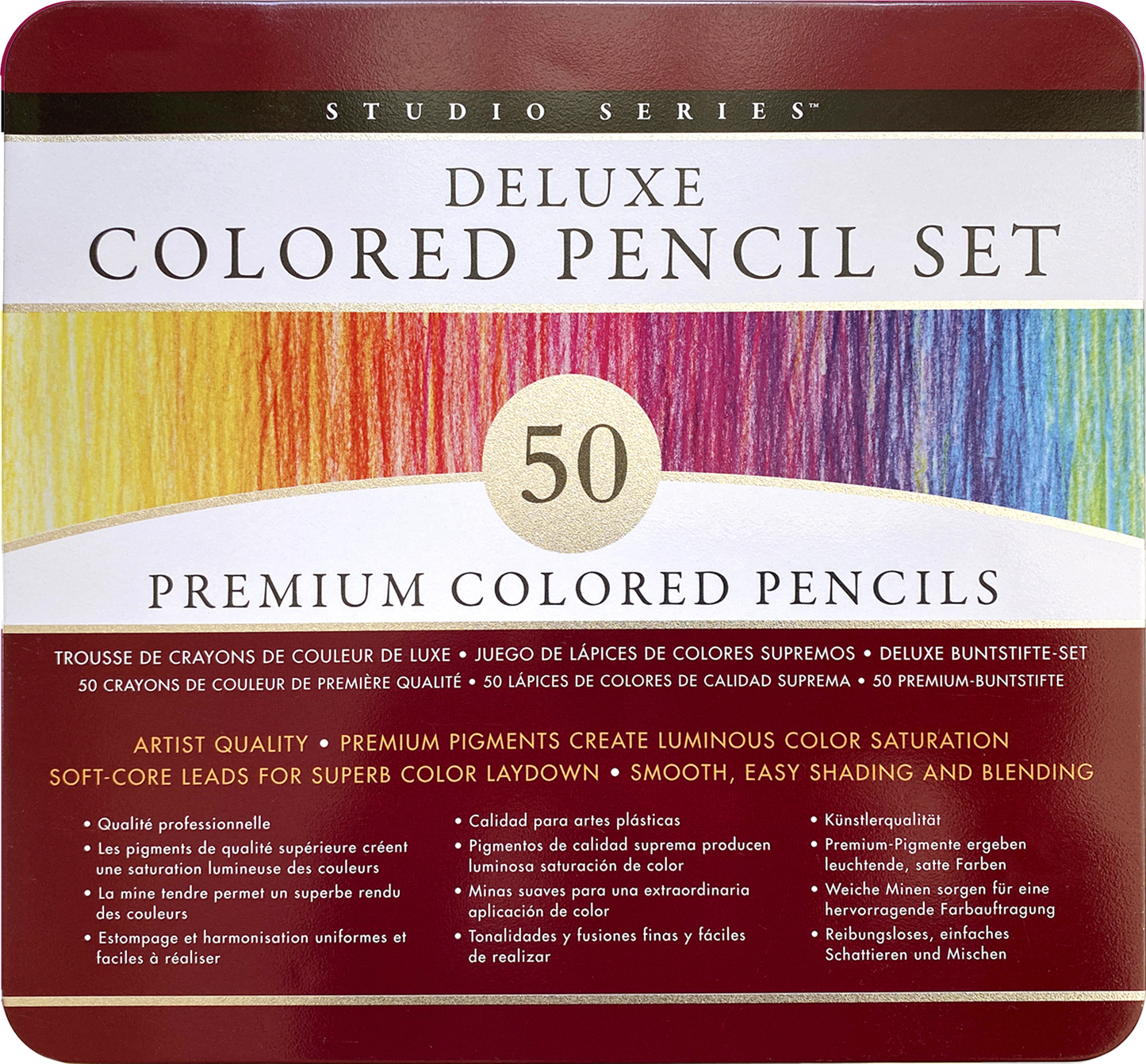 Studio Series Deluxe Colored Pencil Set (Set of 50)
