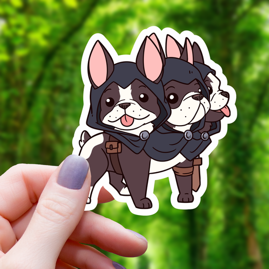 Cerberus Rogue Ttrpg Class Sticker - 3