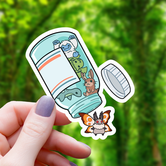 Cryptid Monster Medicine Sticker - 3
