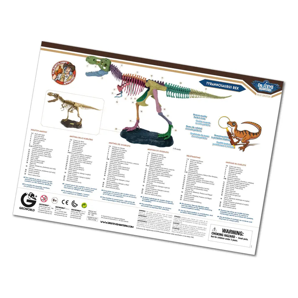 GEOWorld Paleo Expeditions - T. Rex Kit