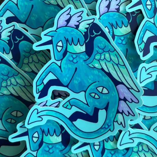 Neptunic Angel Sticker