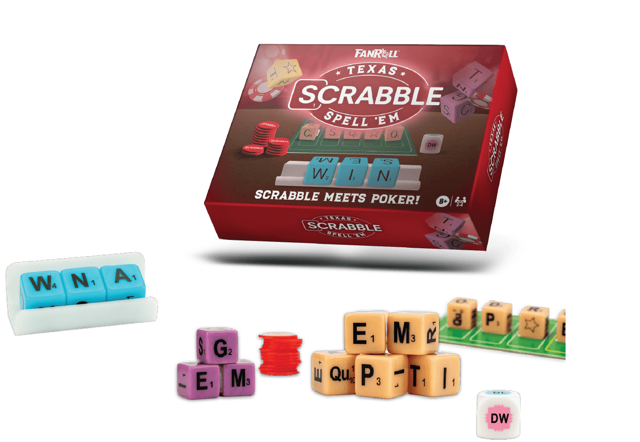 Hasbro Scrabble Texas Spell Em