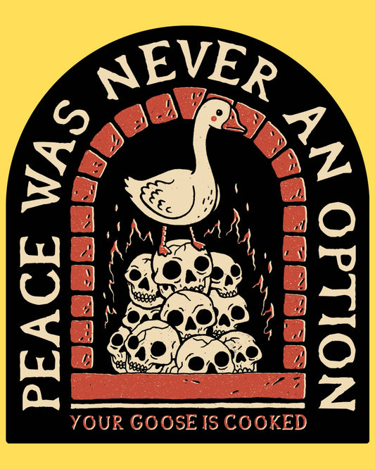 'Never An Option' Sticker