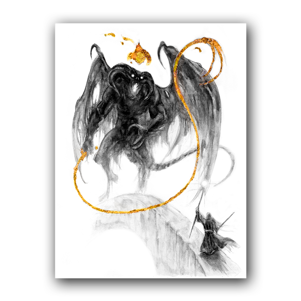 None Shall Pass - Art Print