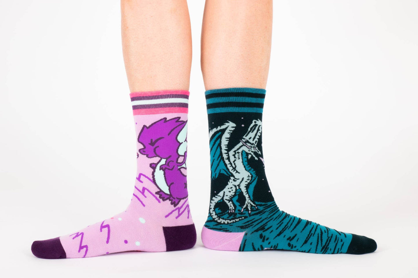 Evil AF Dragon Socks