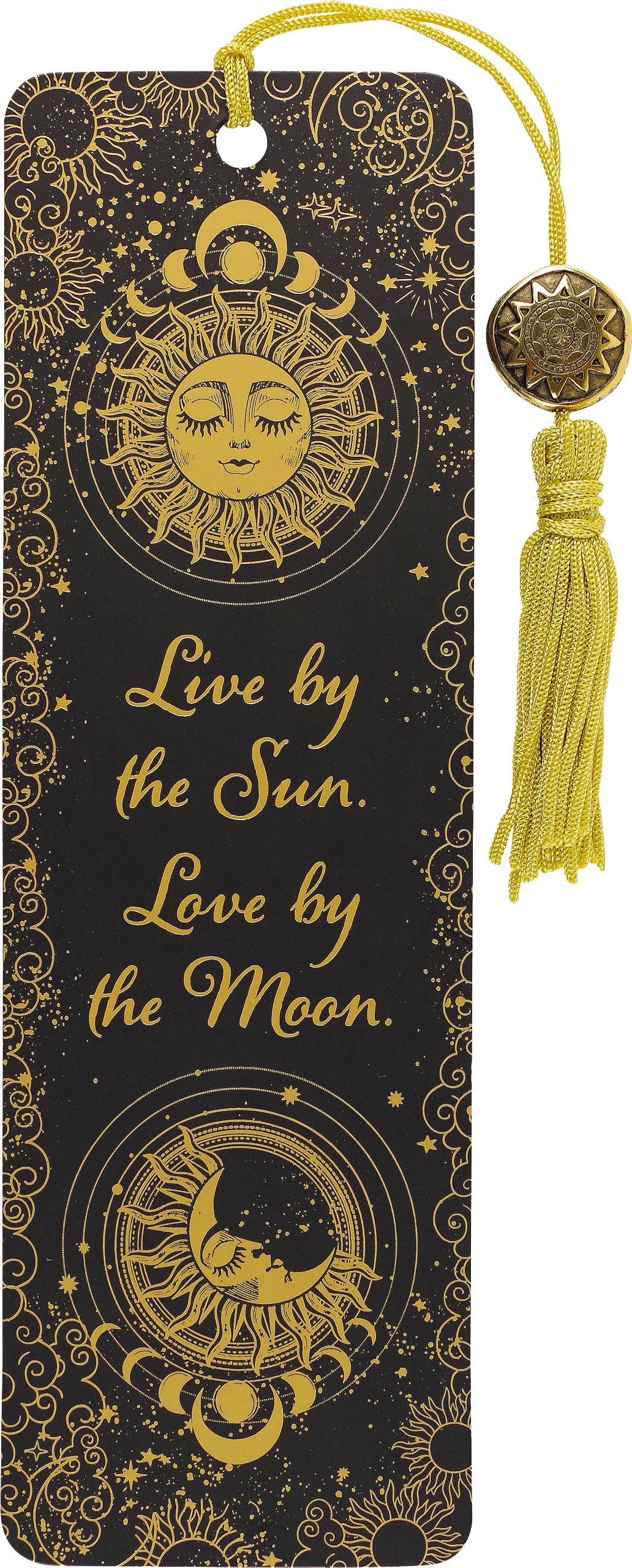 Live by the Sun, Love by the Moon Beaded Bookmark