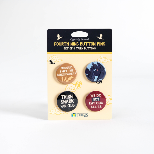 Tairn Button Pin Set | Fourth Wing