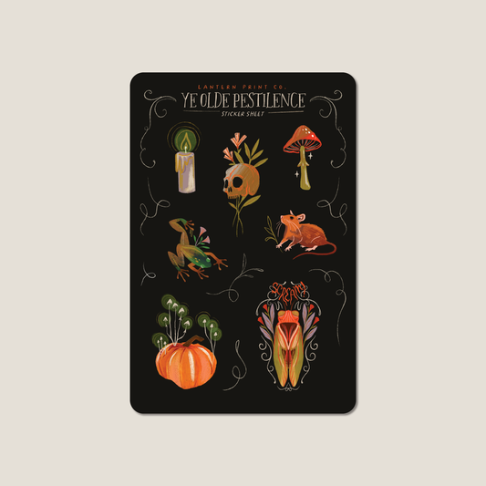 Ye Olde Pestilence - Matte Sticker Sheet