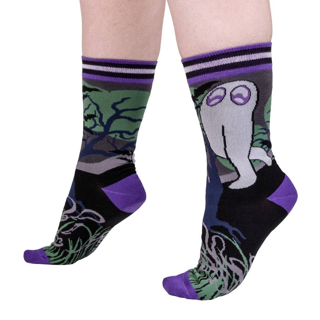 Cute Fresno Nightcrawler Crew Socks