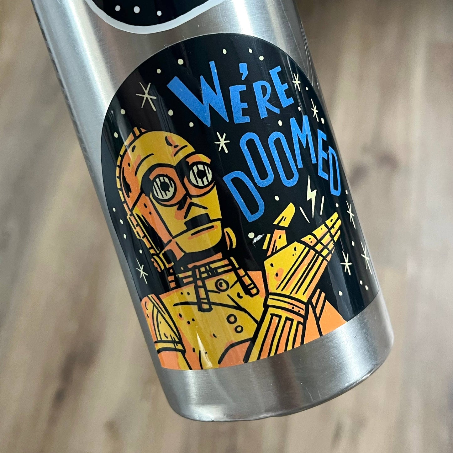 We're Doomed C-3PO vinyl sticker