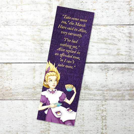 Alice in Wonderland - Quote Bookmark