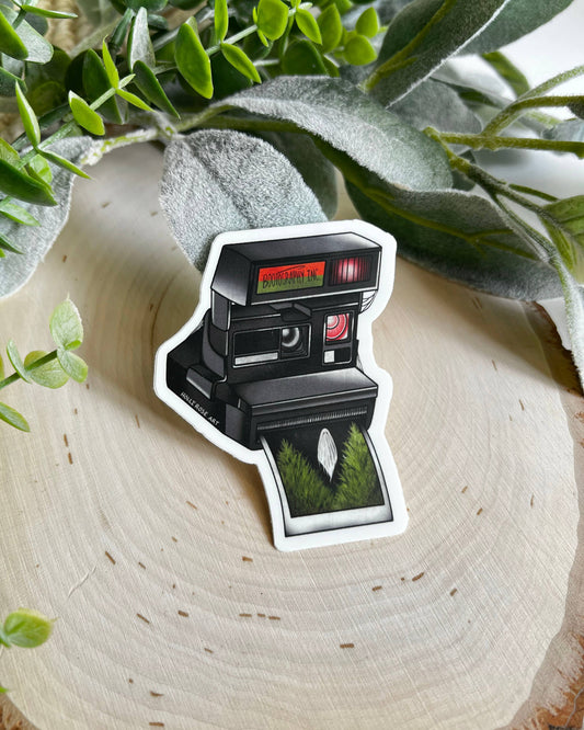 Camera Ghost Sticker