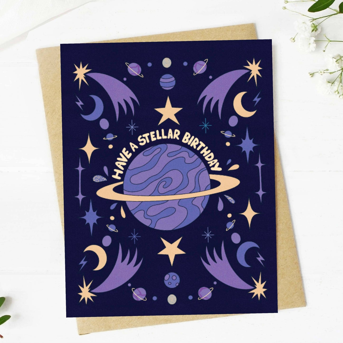 "Have a stellar birthday" Birthday Card