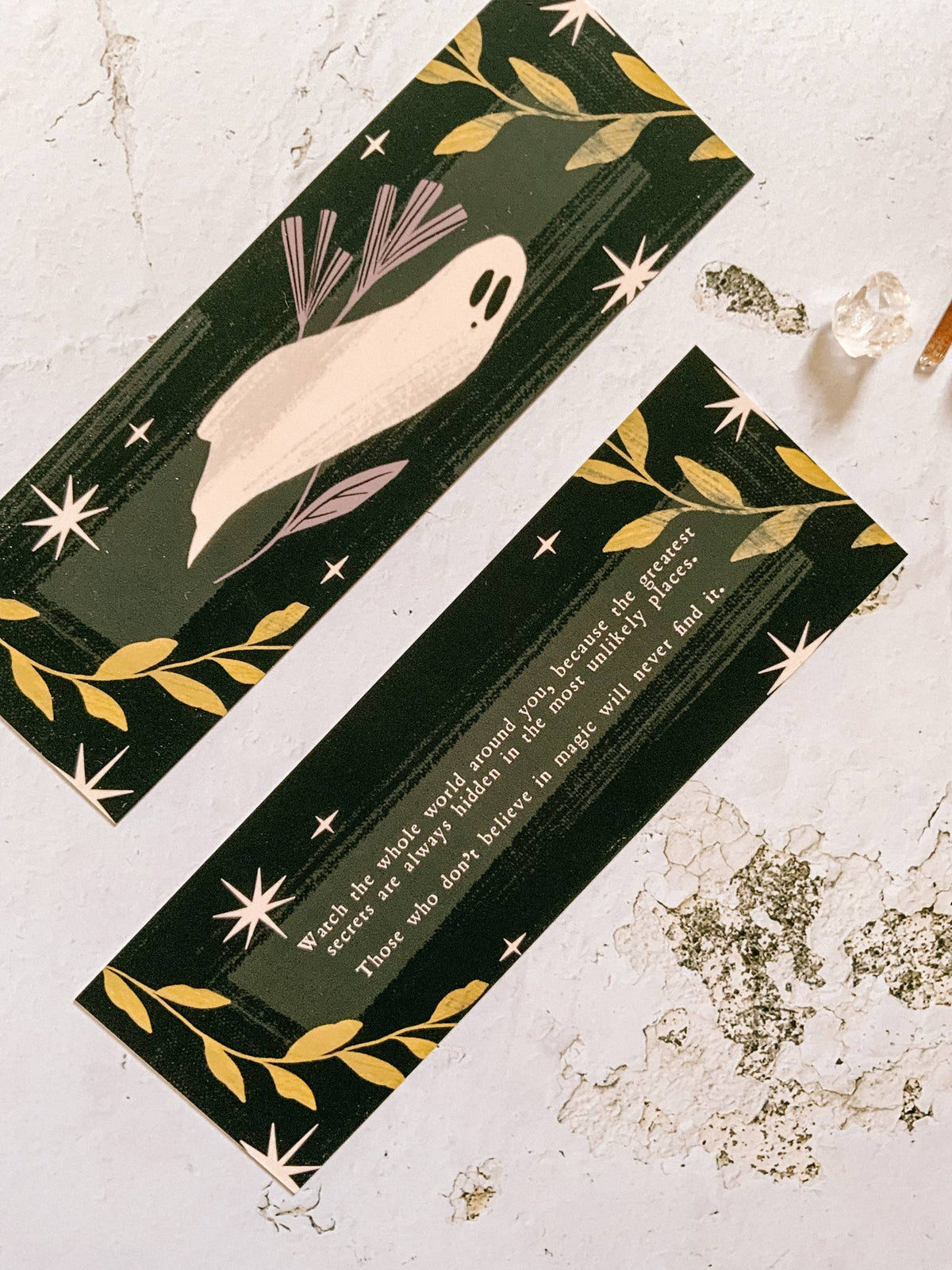 Ghosts & Magic - Literary Quote Bookmark