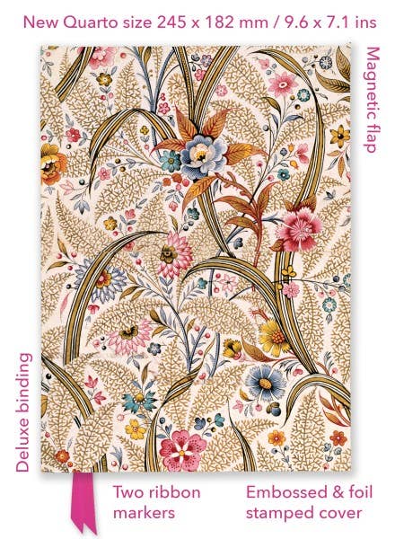 William Kilburn: Marble End Paper Quarto Journal