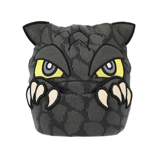 Godzilla Peekaboo Claws Gray Cuff Beanie