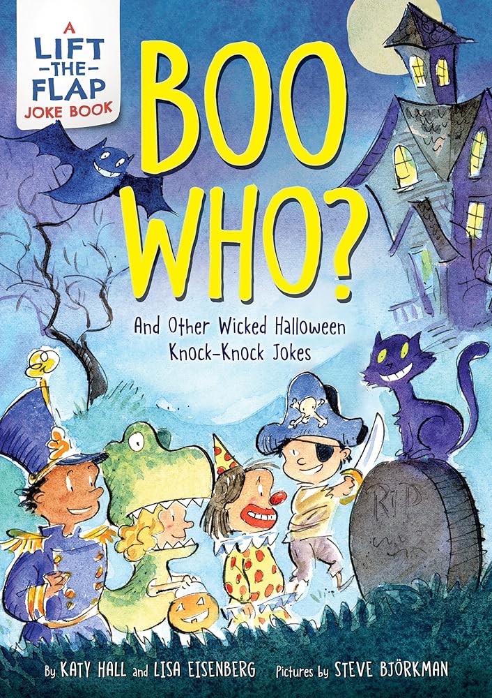 Boo Who?: And Other Wicked Halloween Knock-Knock Jokes (Lift-the-flap Joke Books) cover image