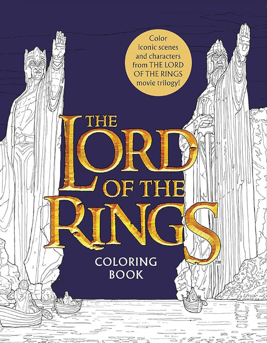 The Lord of the Rings Movie Trilogy Coloring Book: Coloring Book cover image