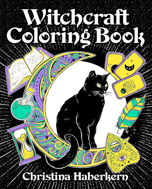 Witchcraft Coloring Book cover image