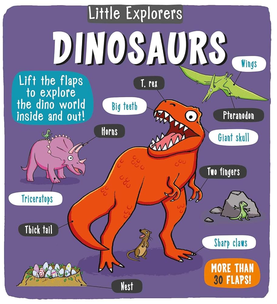 Little Explorers: Dinosaurs cover image
