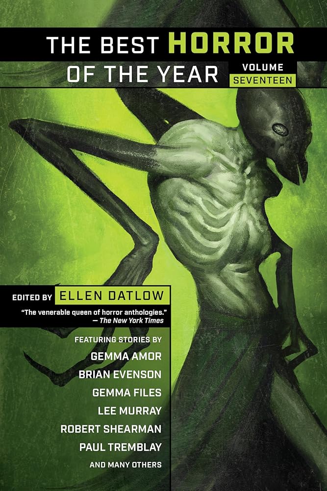 The Best Horror of the Year, Volume Seventeen cover image