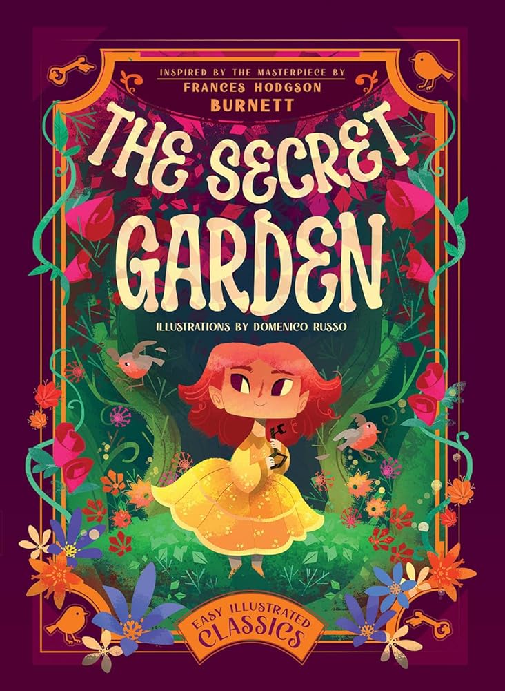 The Secret Garden: Inspired by the Masterpiece by Frances Hodgson Burnett (Easy Illustrated Classics) cover image