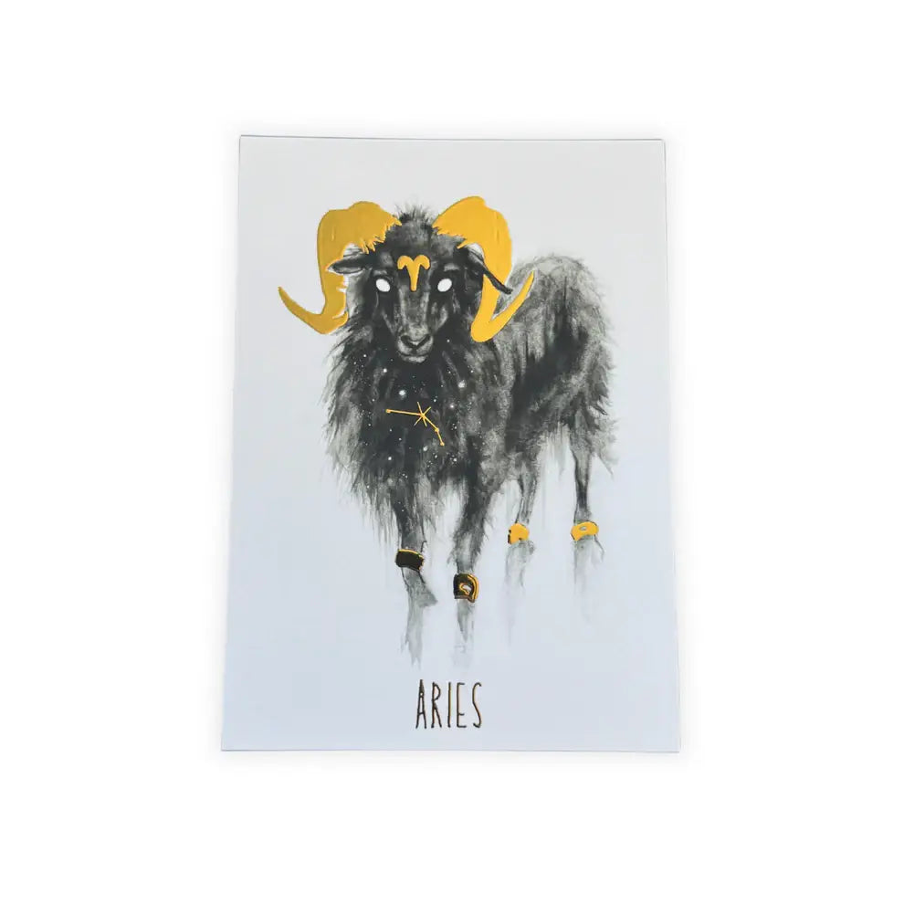 Zodiac Foil Prints
