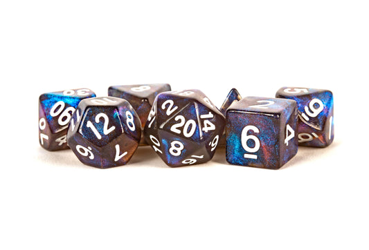 Stardust Acrylic Polyhedral Dice Set (Multiple Options)