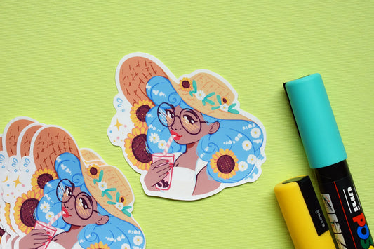 Brown is Beautiful Sticker