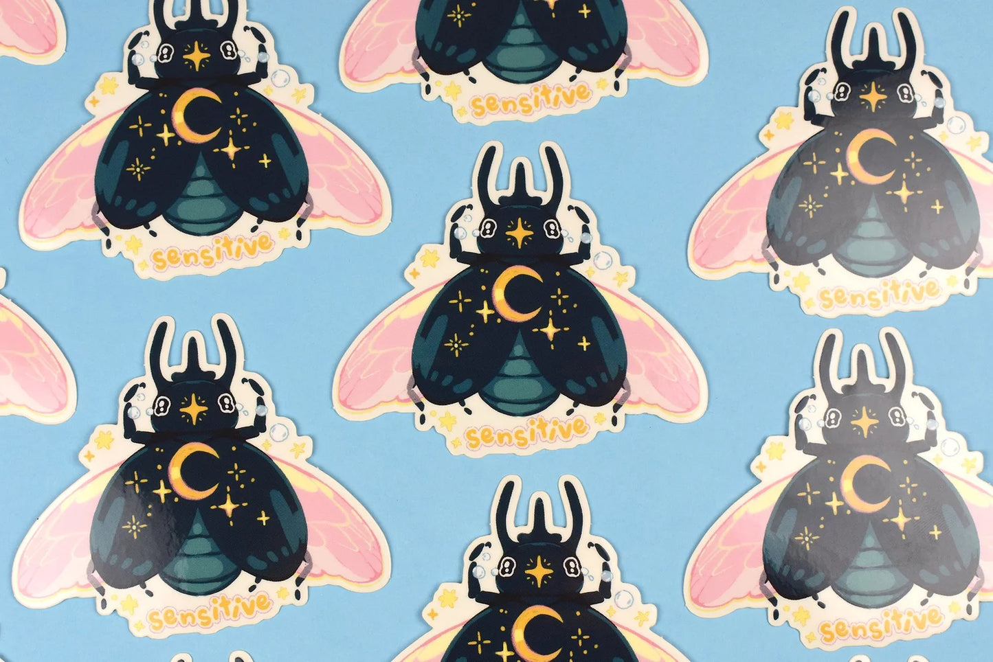 Sensitive Beetle Sticker