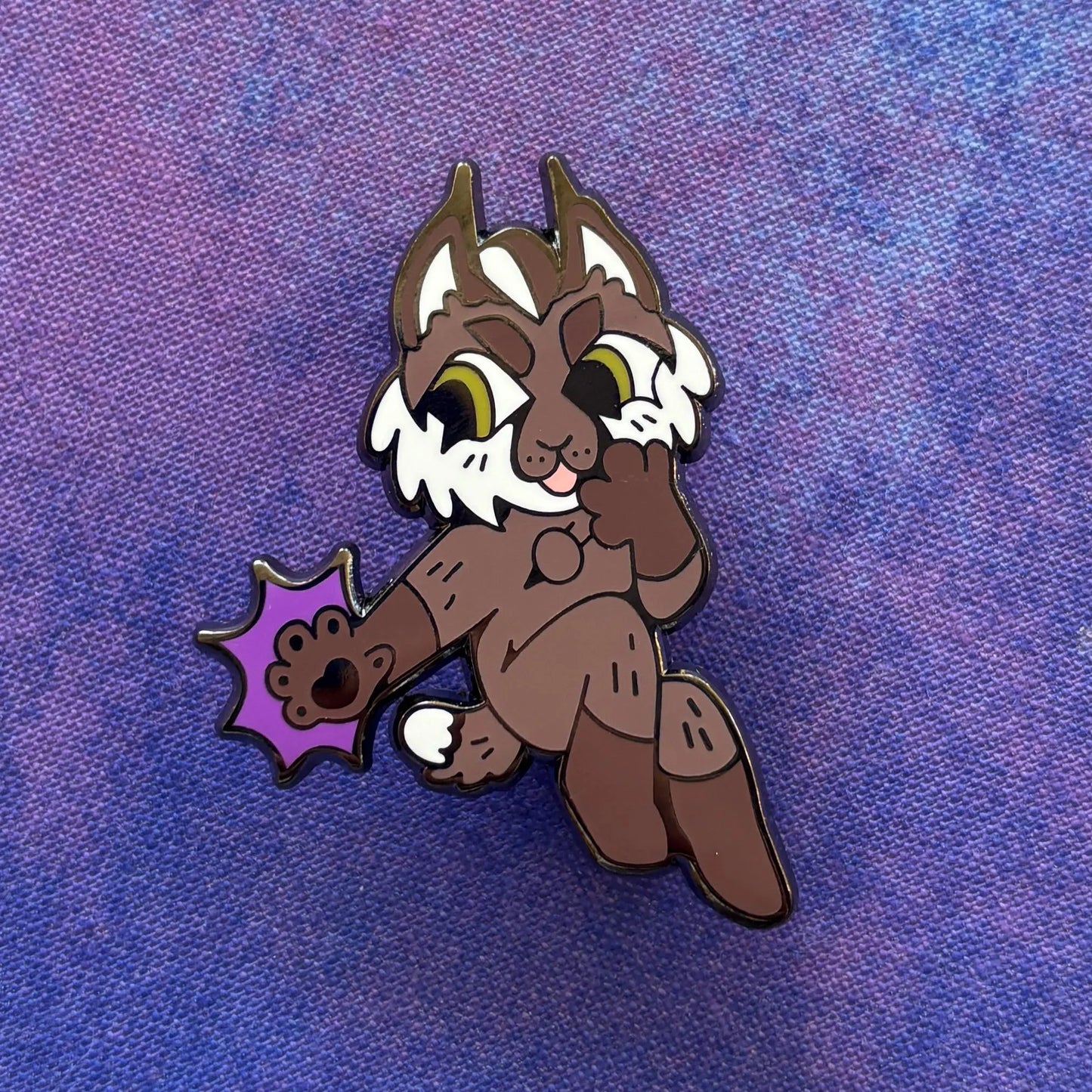 Lynx Gale- BG3 Cat Companion Enamel Pin