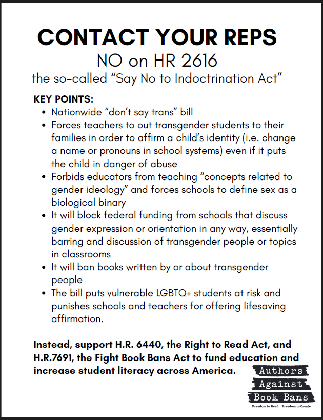 10/09 Postcard Party Authors Against Book Bans Free RSVP