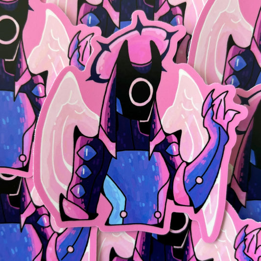 Omnisexual Angel Sticker - Biblically Accurate Queer Angels Sticker