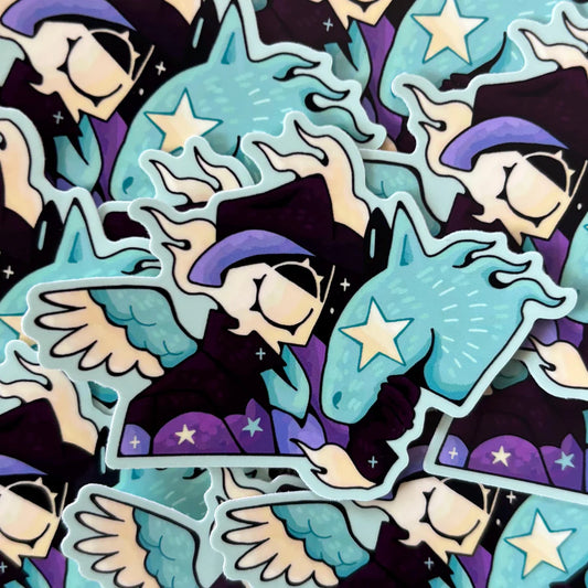 Plurality Angel Sticker