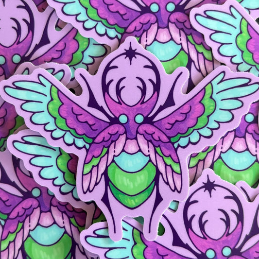 Toric Angel Sticker - Biblically Accurate Queer Angels Sticker