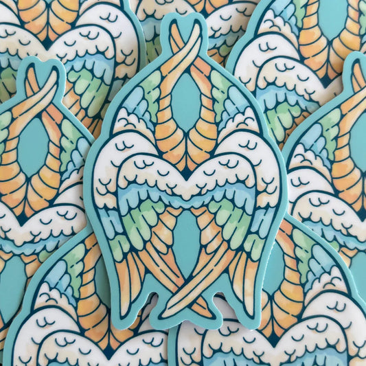 Unlabeled Angel Sticker