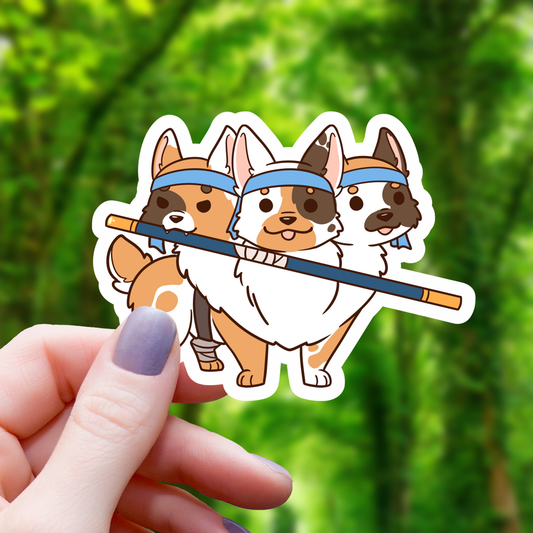 Cerberus Monk Ttrpg Class Sticker - 3