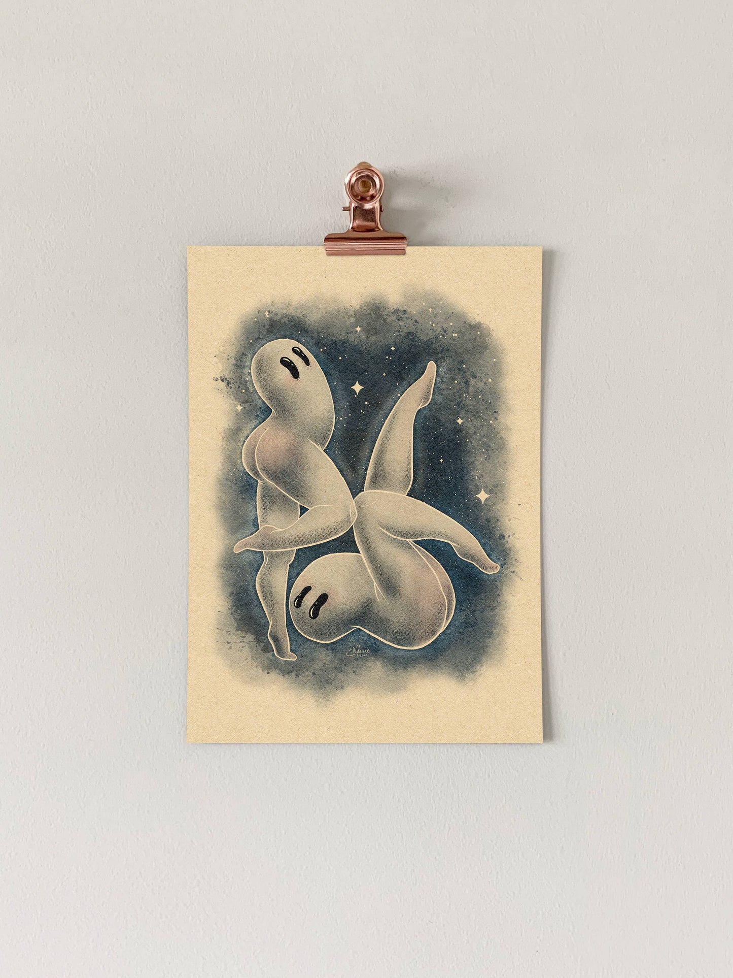 Fresno Nightcrawlers Pinup Art Print 8x10